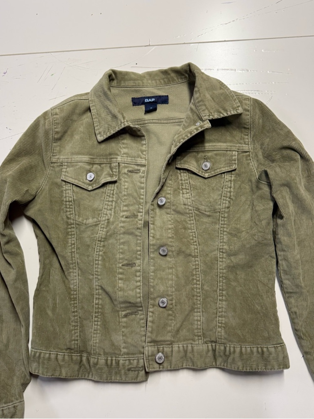 GAP Vintage Olive Green Corduroy Jacket